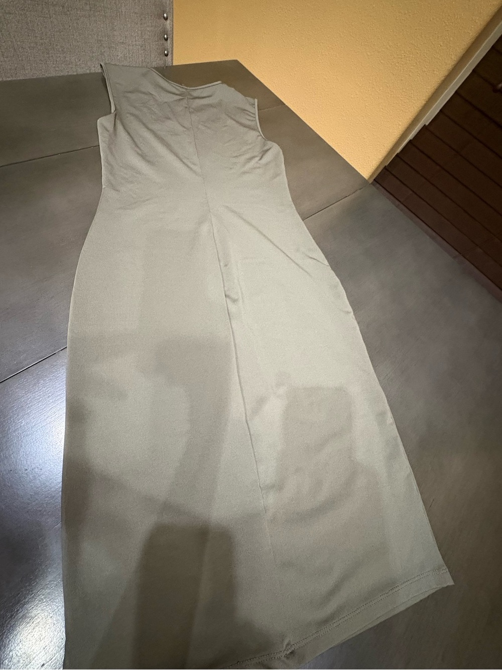 a new day Olive Green Sleeveless  Dress